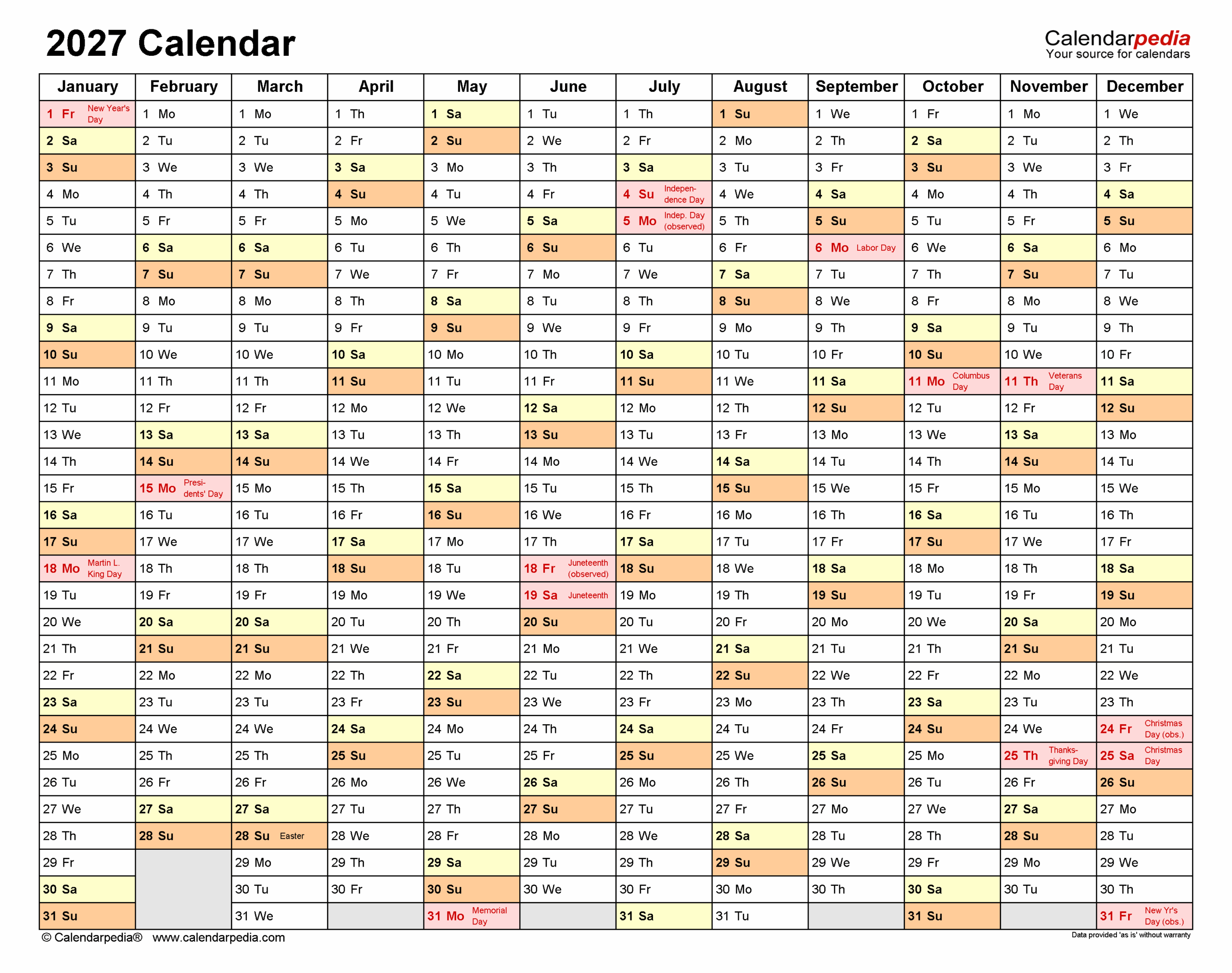 Customized Editable 2027 Free Printable Calendars Wel Vrogue co
