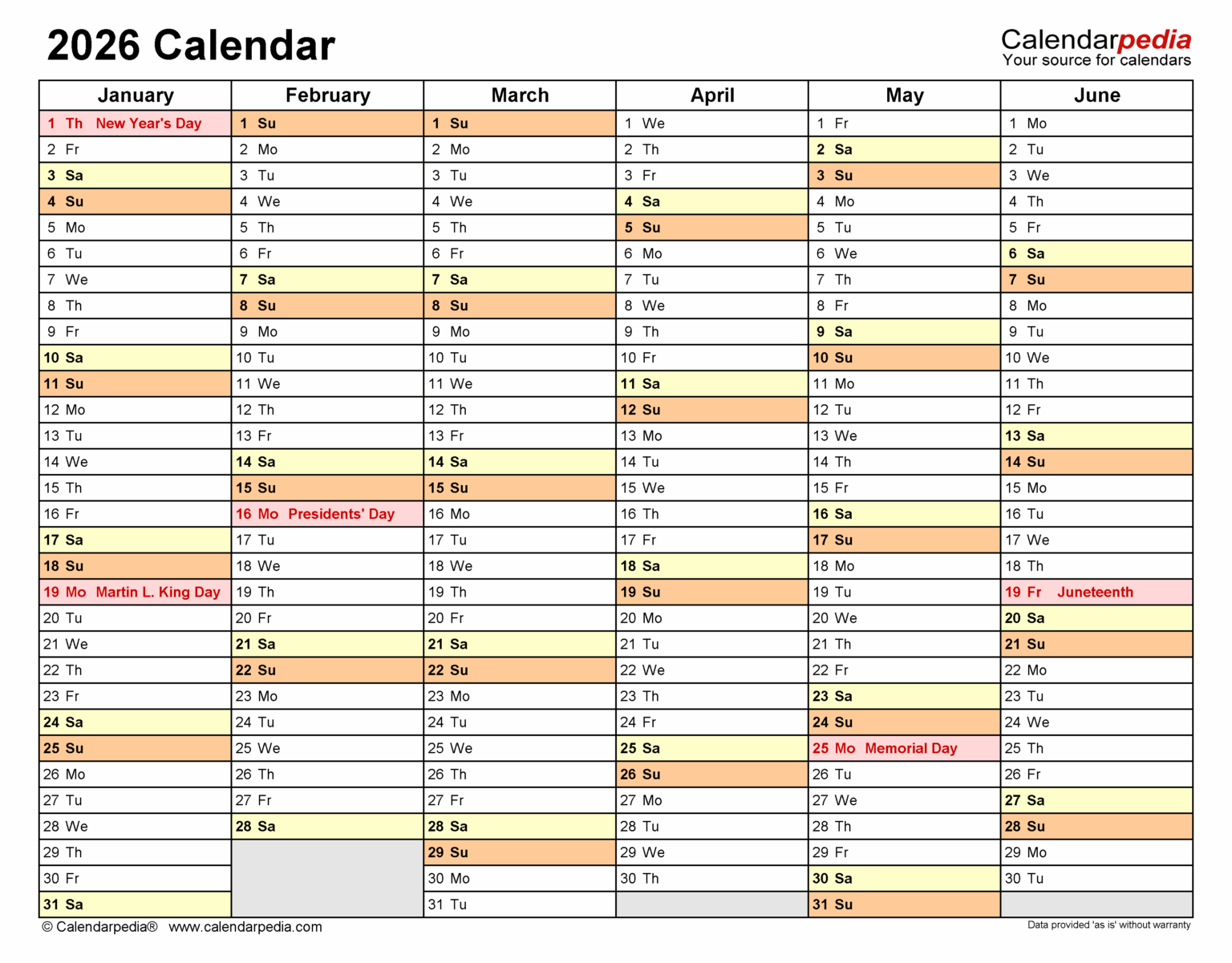 Nalc Calendar 2026 With Holidays Printable - calendar.sorteasport.com