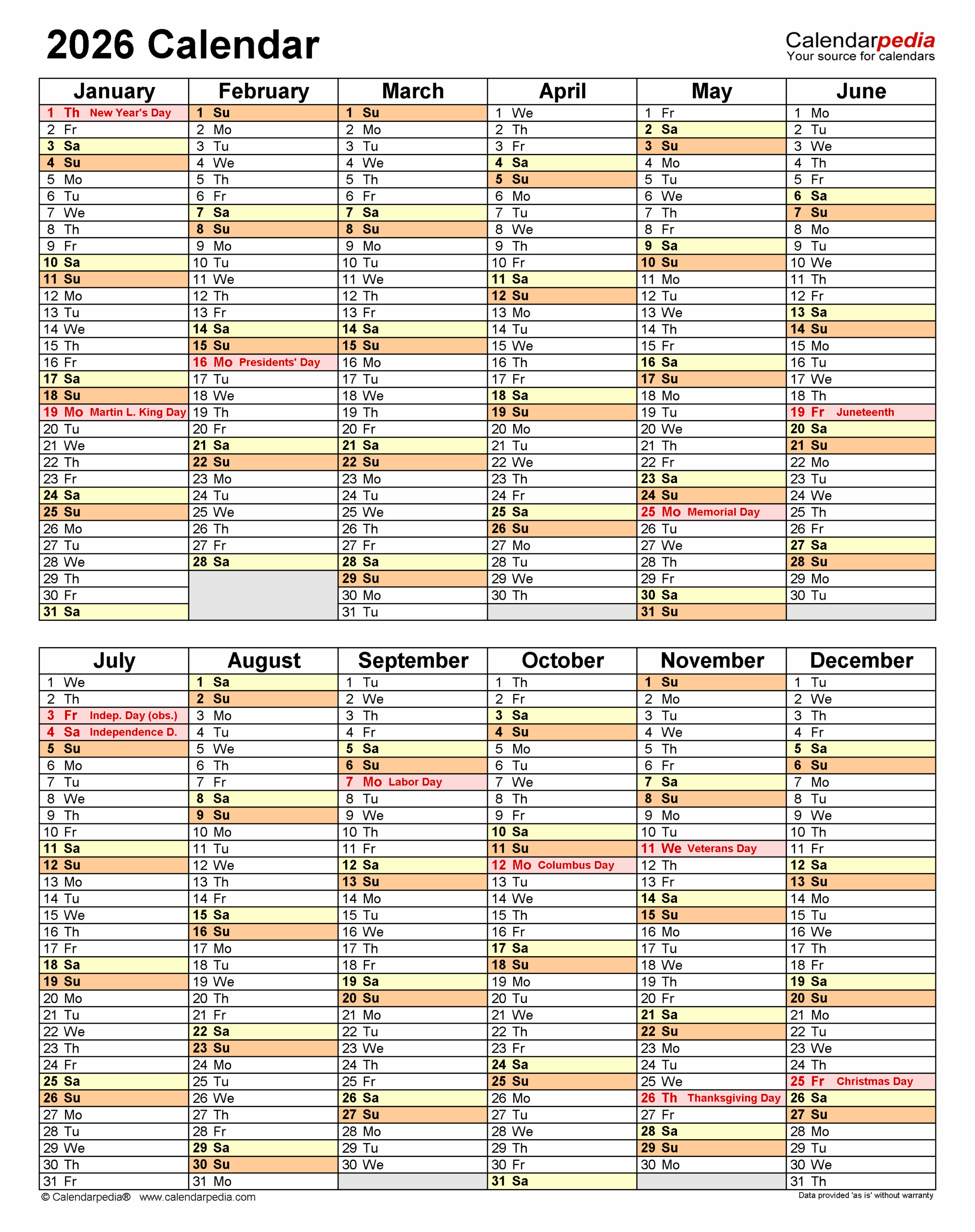 The 2026 Calendar A Tool For Organization And Planning Thersa J Akers