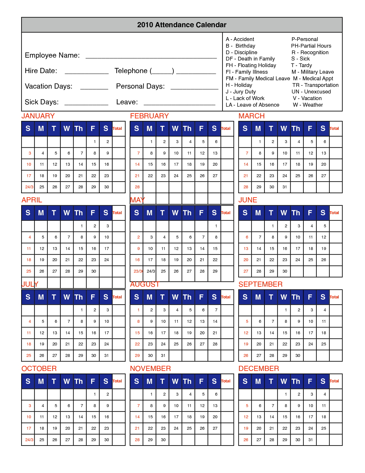 Time And Attendance Calendar 2025 Ilysa Leanora
